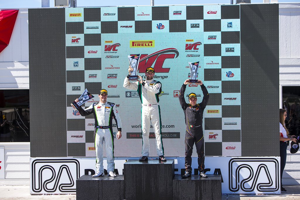 Michael Christensen har to sejre i Pirelli World Challenge i år
(Foto: Halston Pitman)
